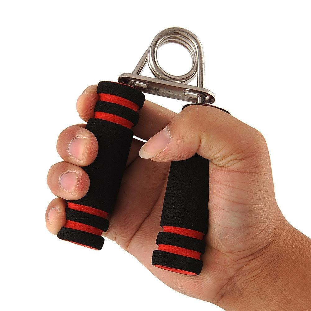 Spring Hand Grip Finger Strength Exercise Equipment Steel Sponge