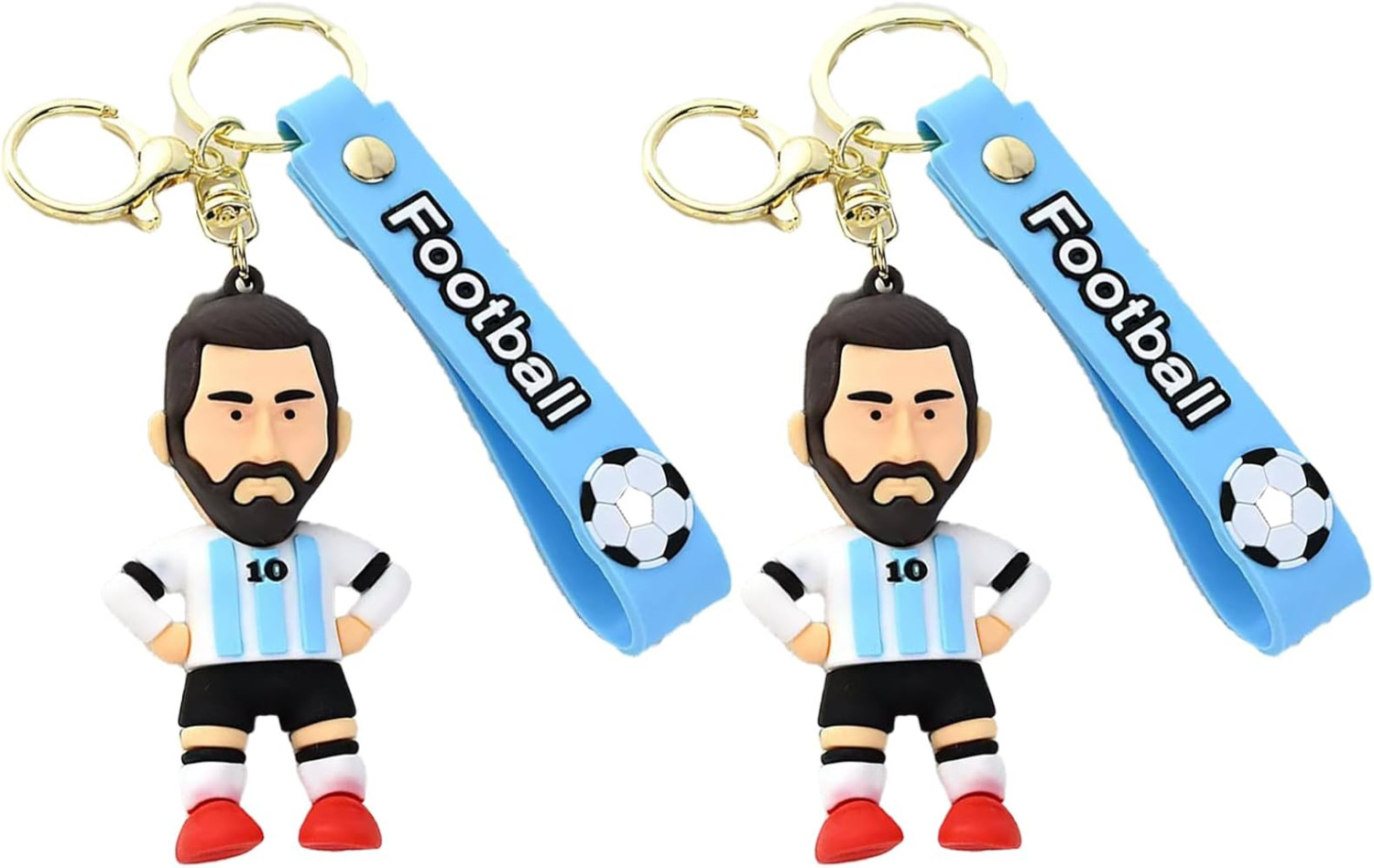 Messi Printed Key Ring