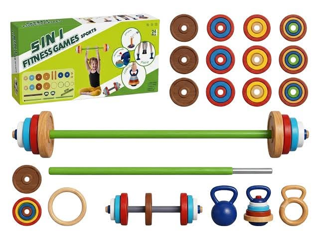Sajha24 5-in-1 FITNESS GAMES