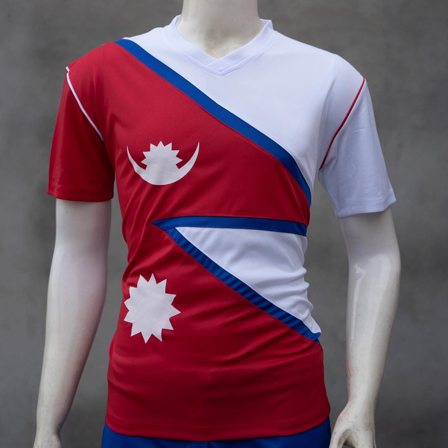 Nepal Flag Jersey